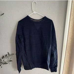 Champion Men's Navy Crewneck Pullover Sweater